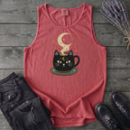 Celestial Cat Coffee Tank Top