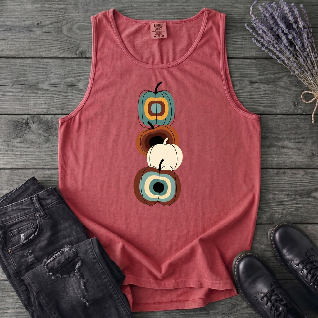 Mid Century Pumpkins Tank Top