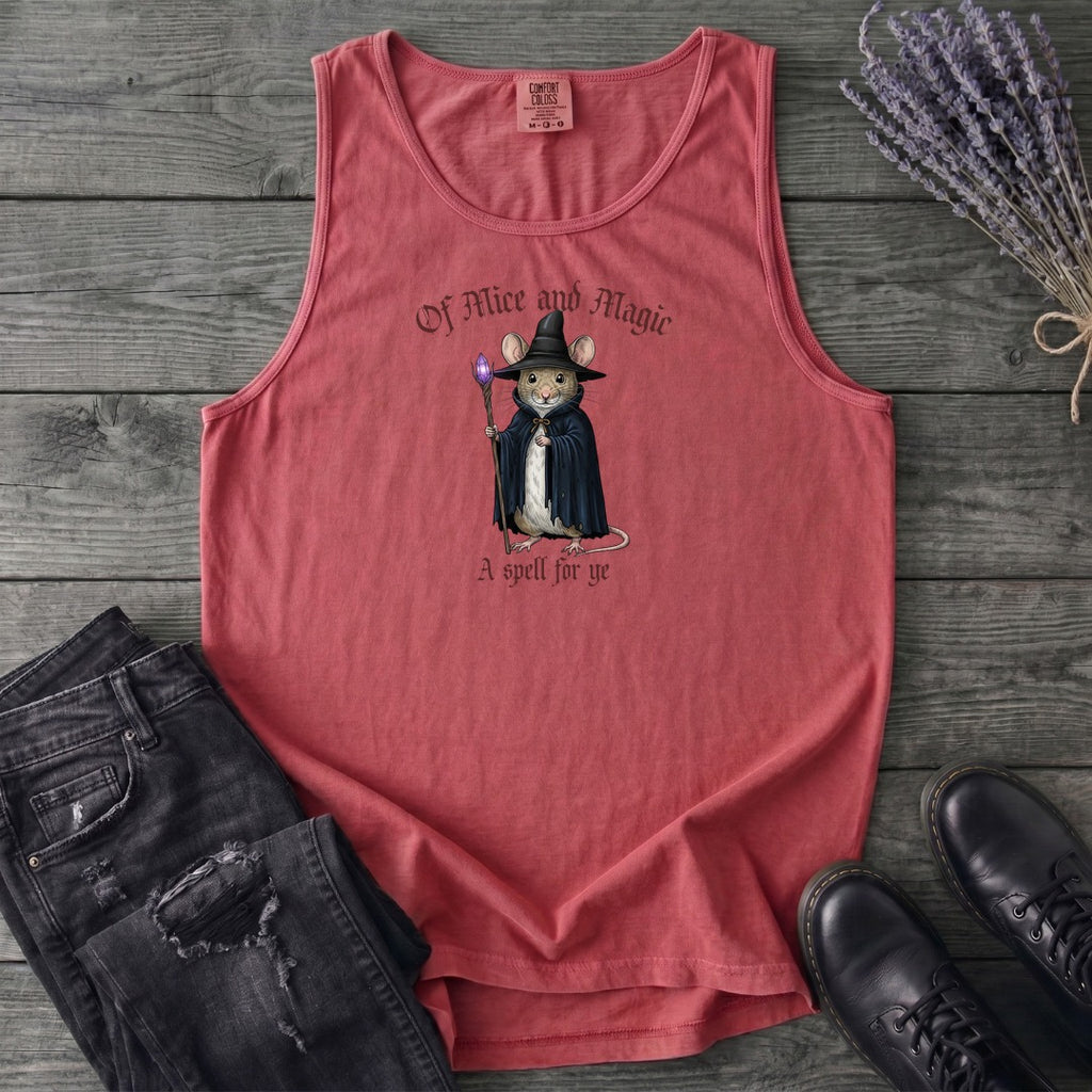 Mouse Witch Medieval Tank Top