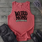 Weird Moms Build Character Tank Top