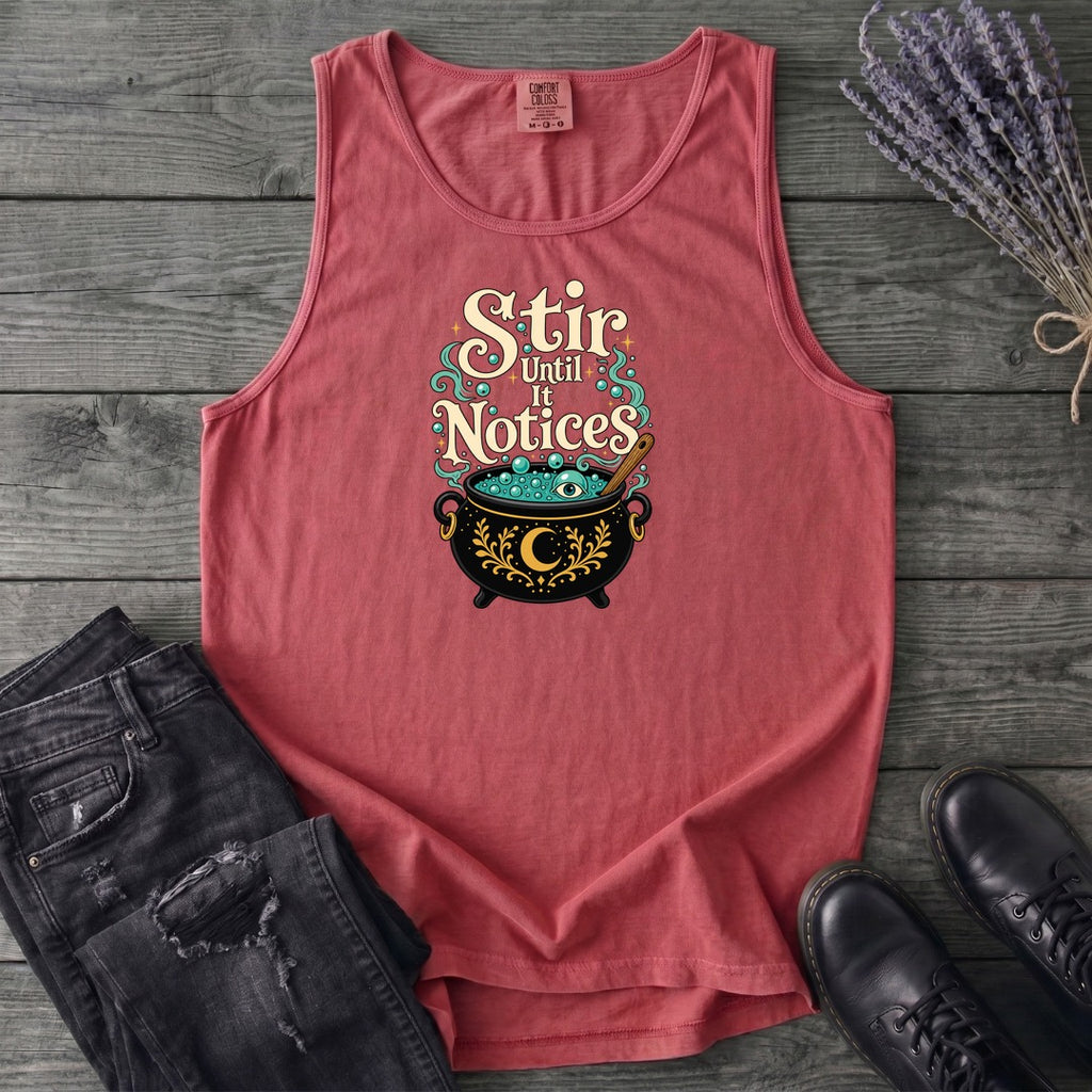Stir Until It Notices Tank Top