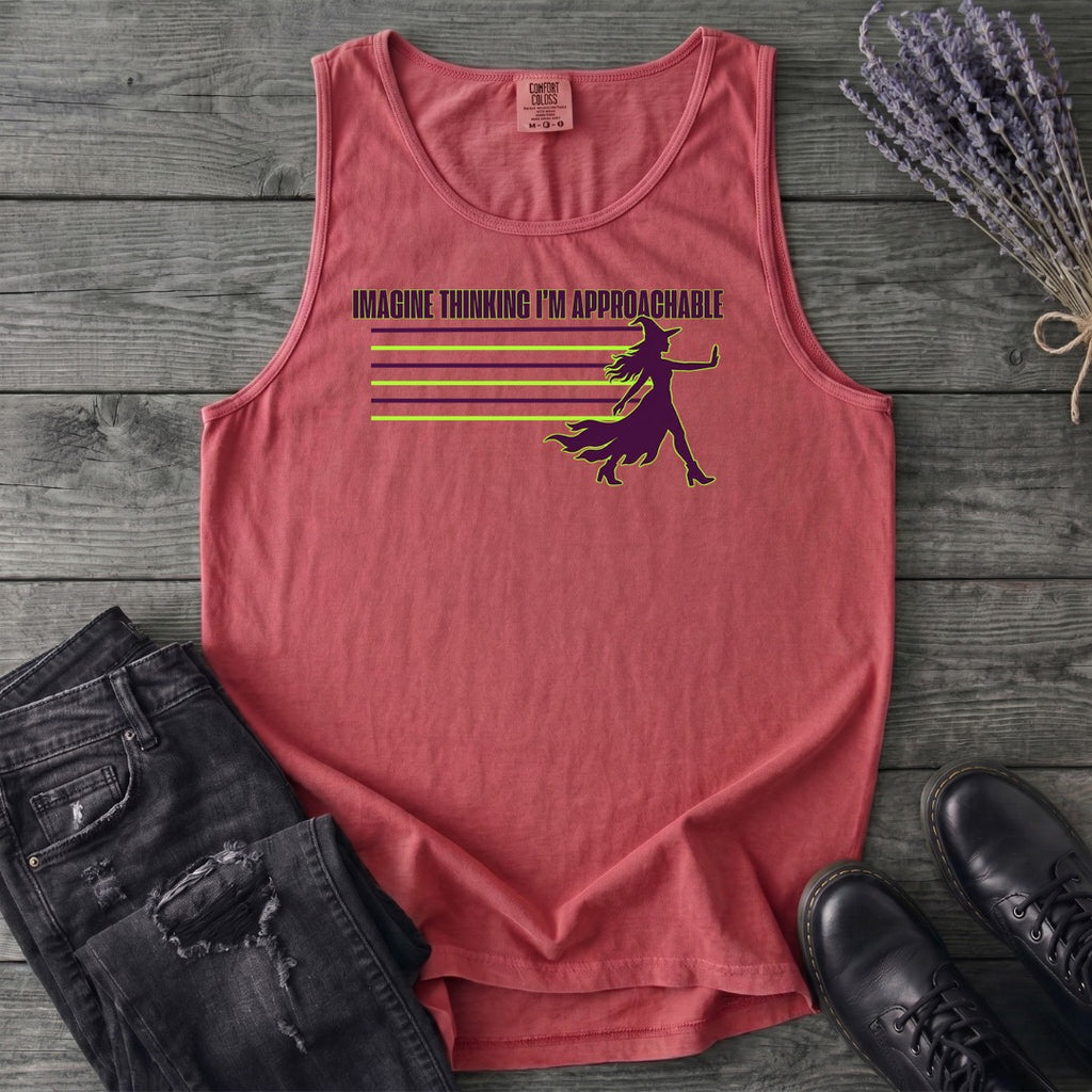 Imagine Thinking I'm Approachable Tank Top