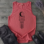 Art Nouveau Crescent Moths Tank Top