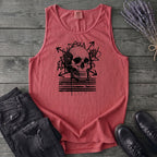 Grunge Skull Tank Top