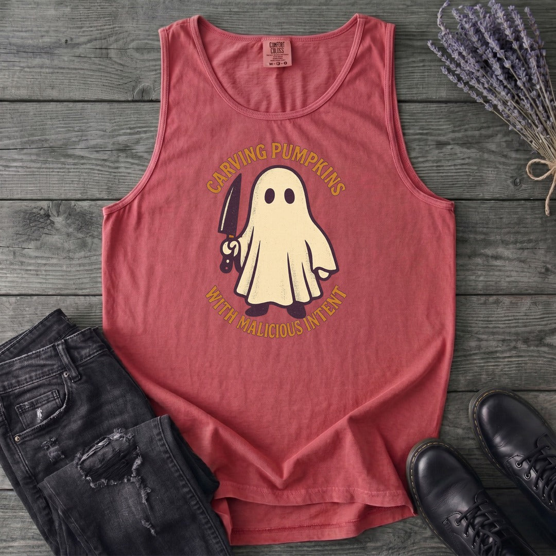 Carving With Malicious Intent Tank Top