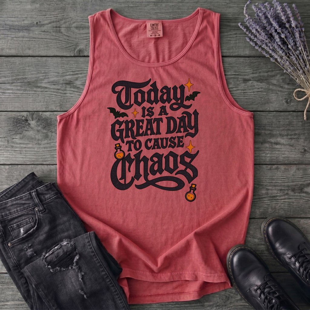 Today Is A Great Day To Cause Chaos Tank Top