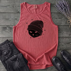 black_cat_beanie Tank Top