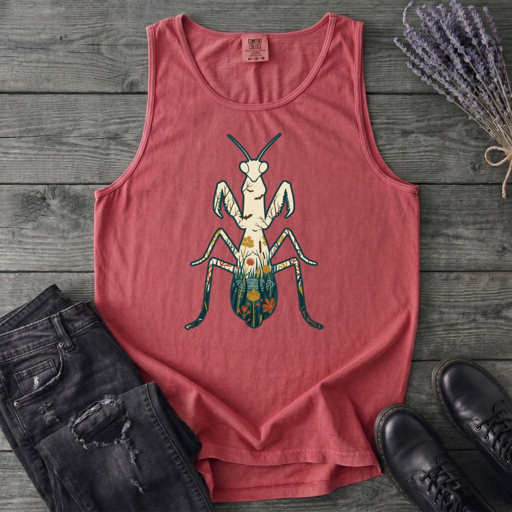 Mantis Silhouette Tank Top
