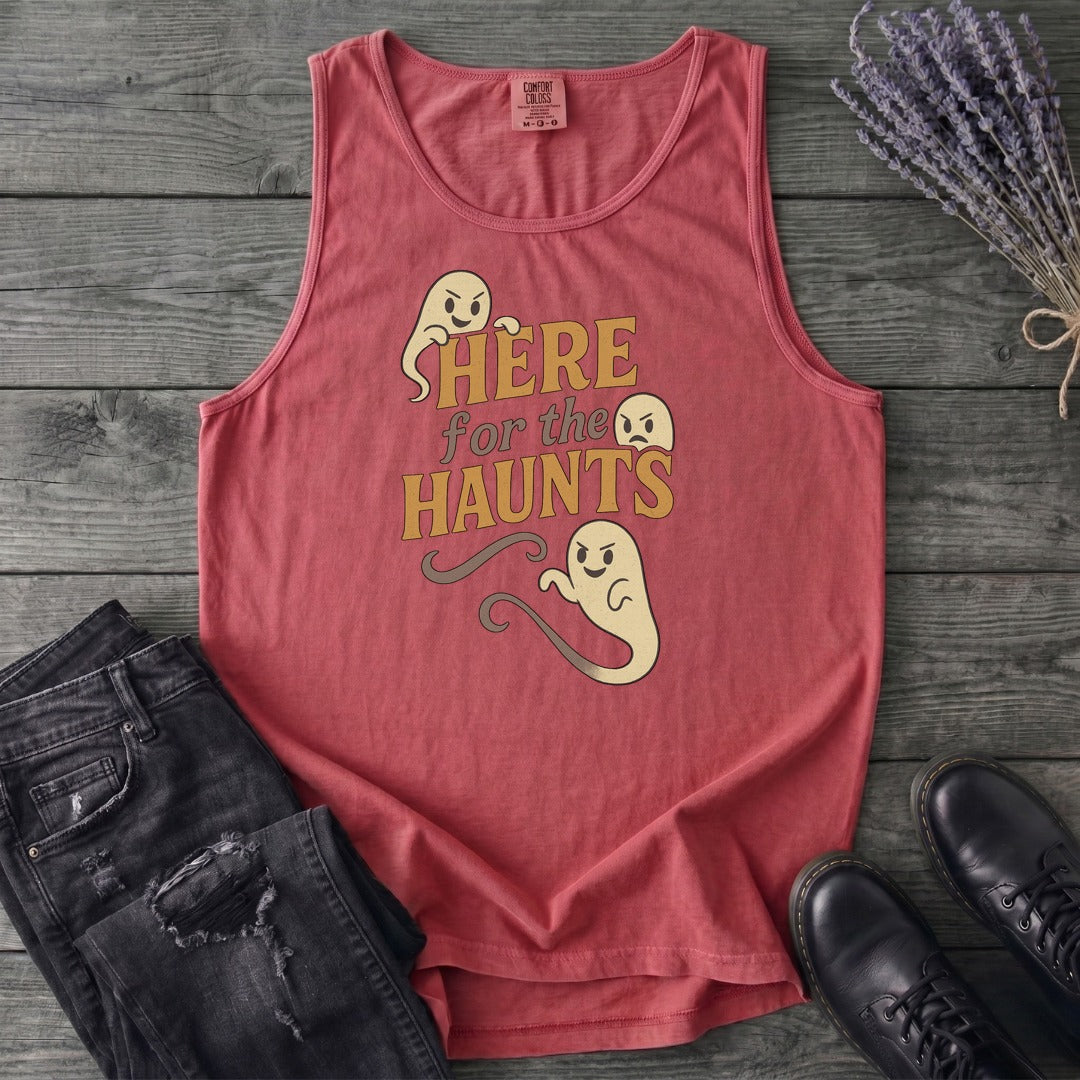 Here For The Haunt Tank Top