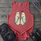 Two Ghosts Heart Hands Tank Top