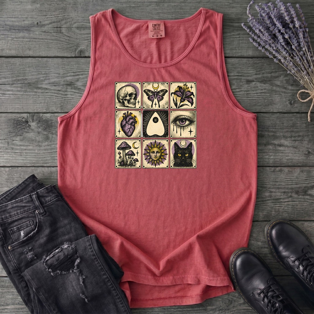 Occult Grid Tank Top