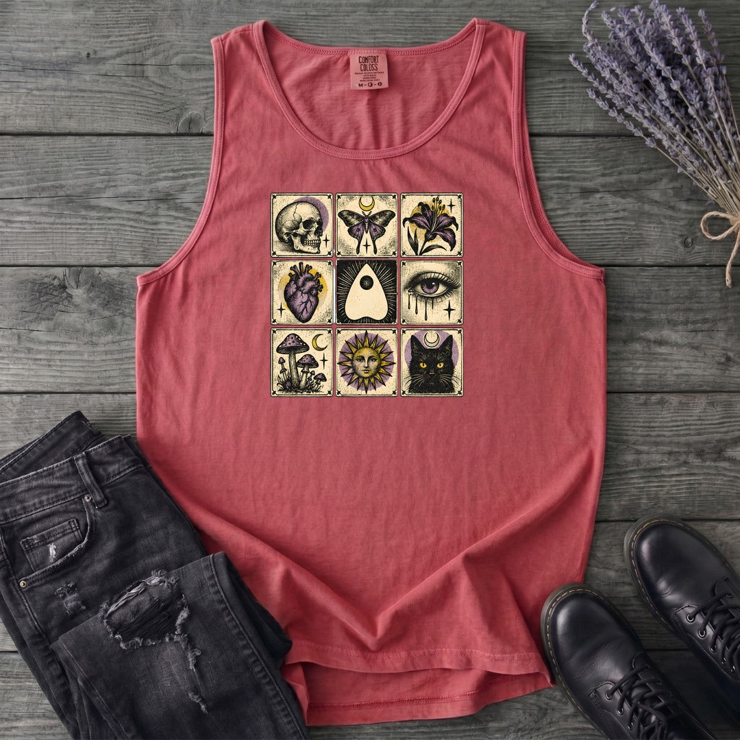 Occult Grid Tank Top