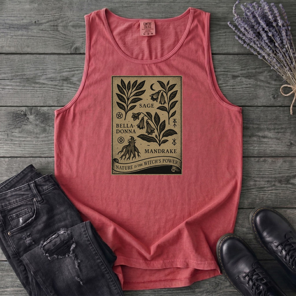 Nature Is The Witchs Power Tank Top