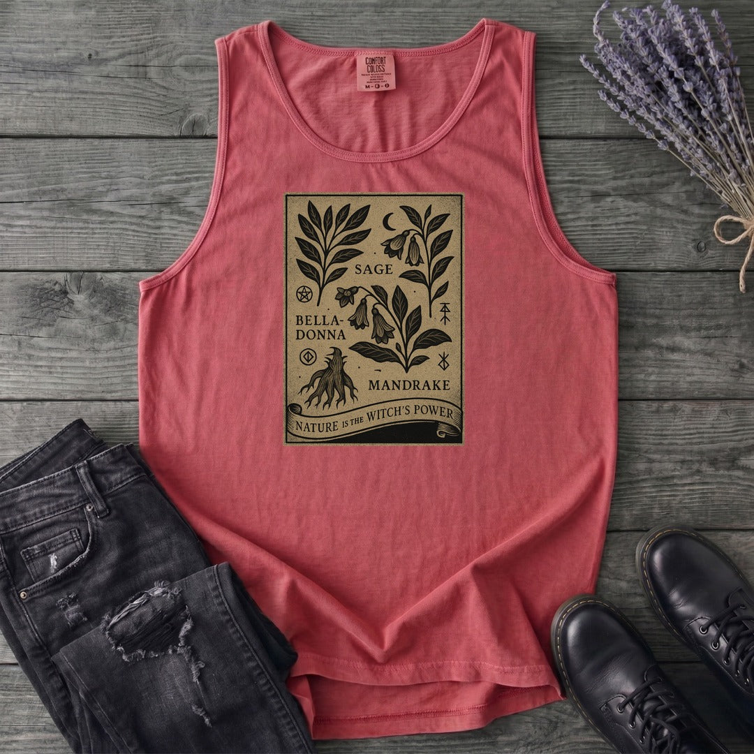Nature Is The Witchs Power Tank Top