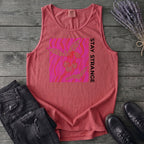 stay strange bats and cherries Tank Top