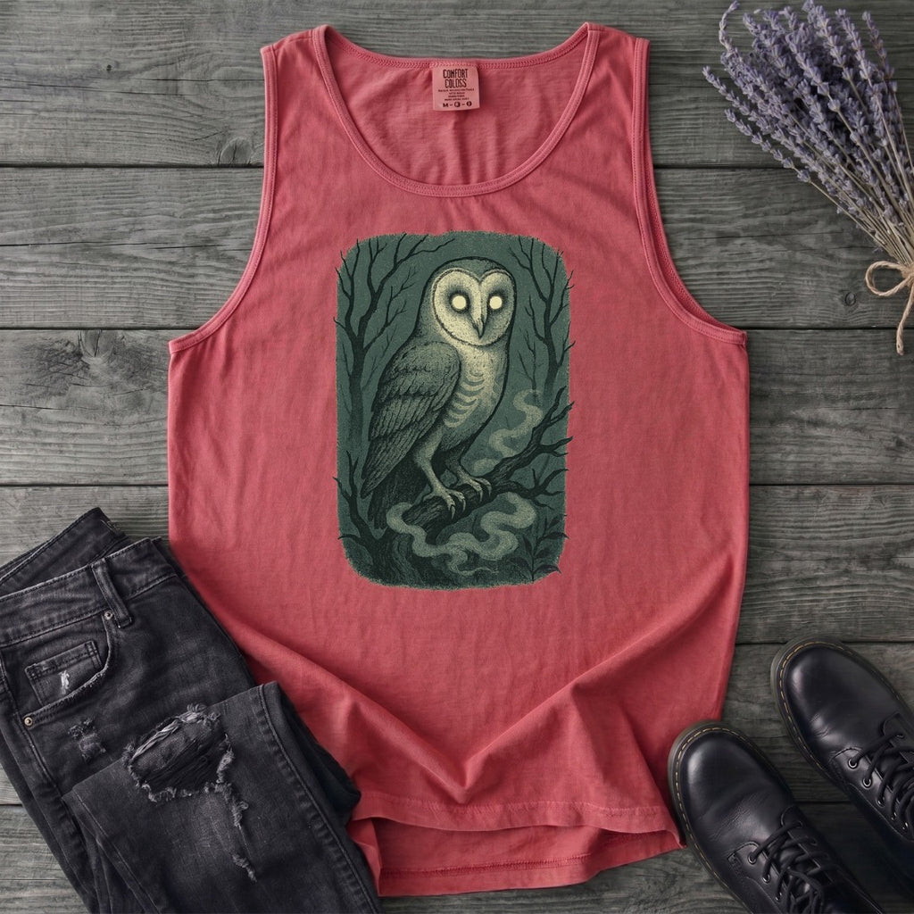 Woodland Spirits Owl Tank Top