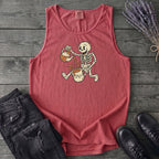 Coffee Skeleton Cartoon Tank Top