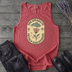 She Speaks In Petals And Storms Tank Top