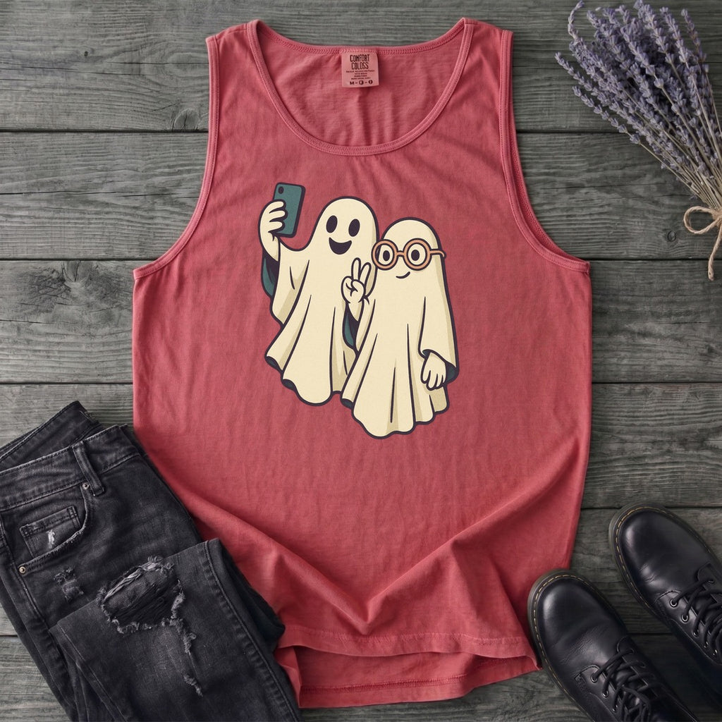 Selfie Ghosts Tank Top