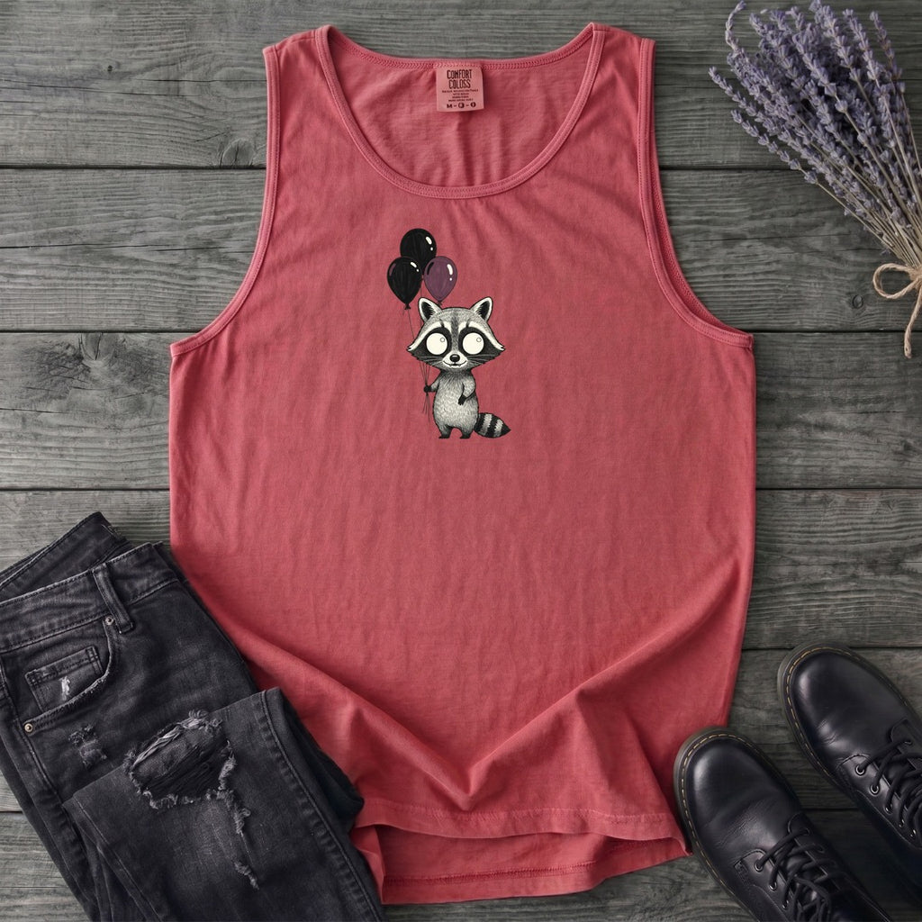 Raccoon Balloons Tank Top