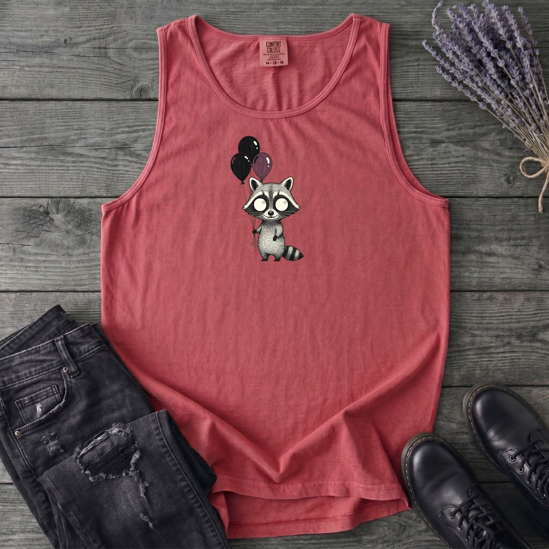 Raccoon Balloons Tank Top