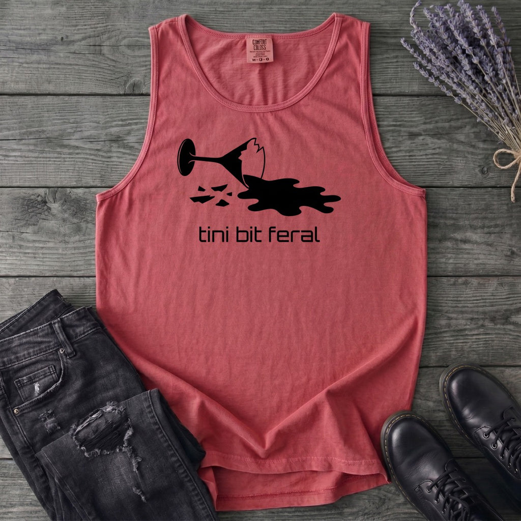tini bit feral Tank Top