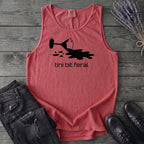 tini bit feral Tank Top