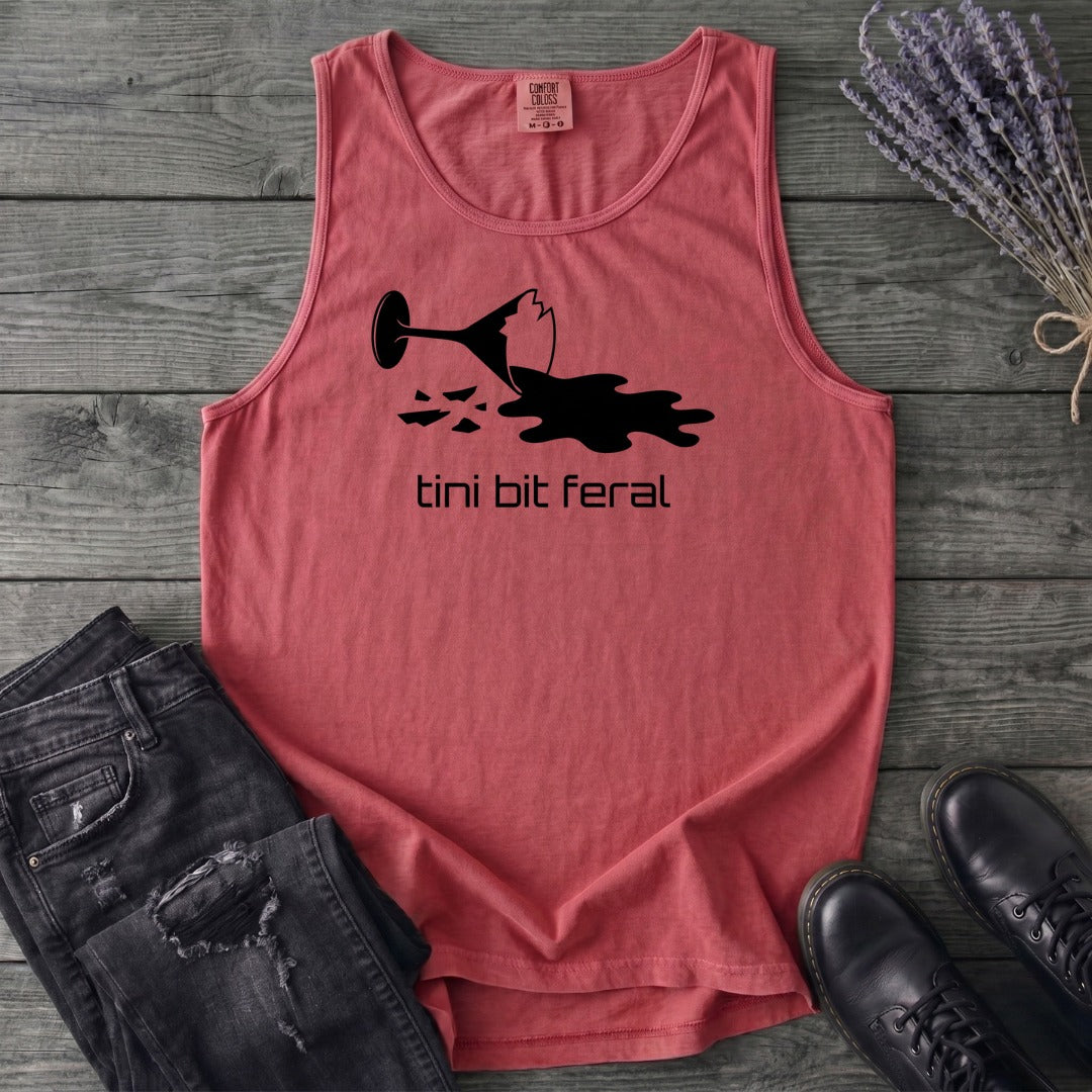 tini bit feral Tank Top