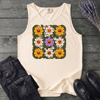 Spooky Floral Tank Top