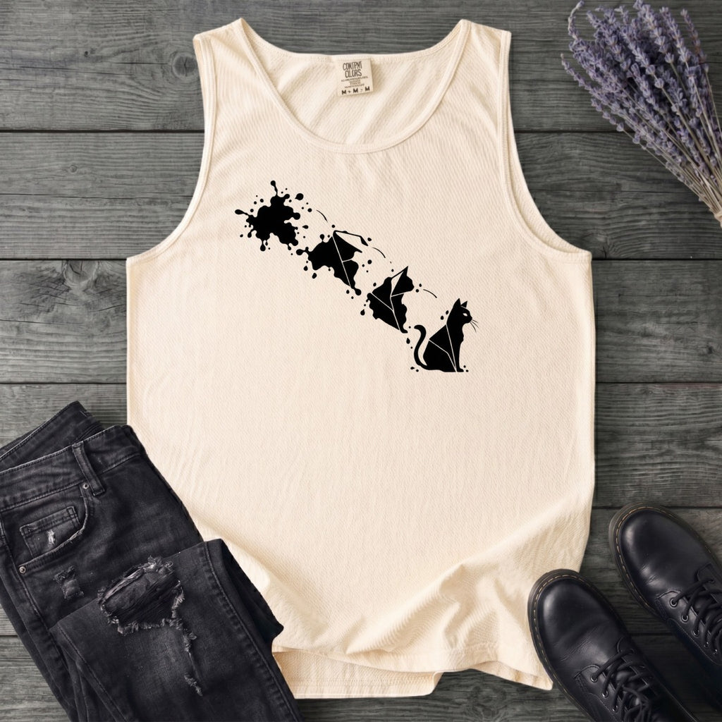 Inkblot Cat Tank Top