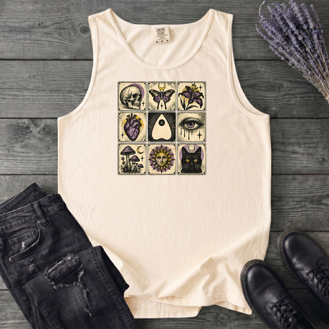 Occult Grid Tank Top