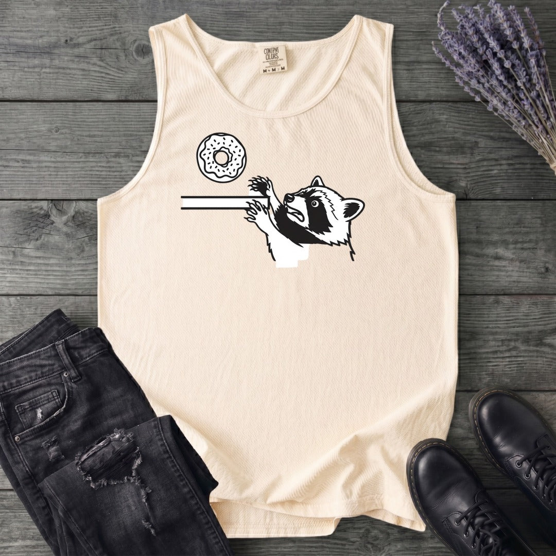Raccoon Donut Tank Top