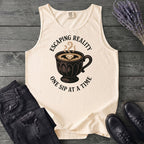Escaping Reality One Sip At A Time Tank Top