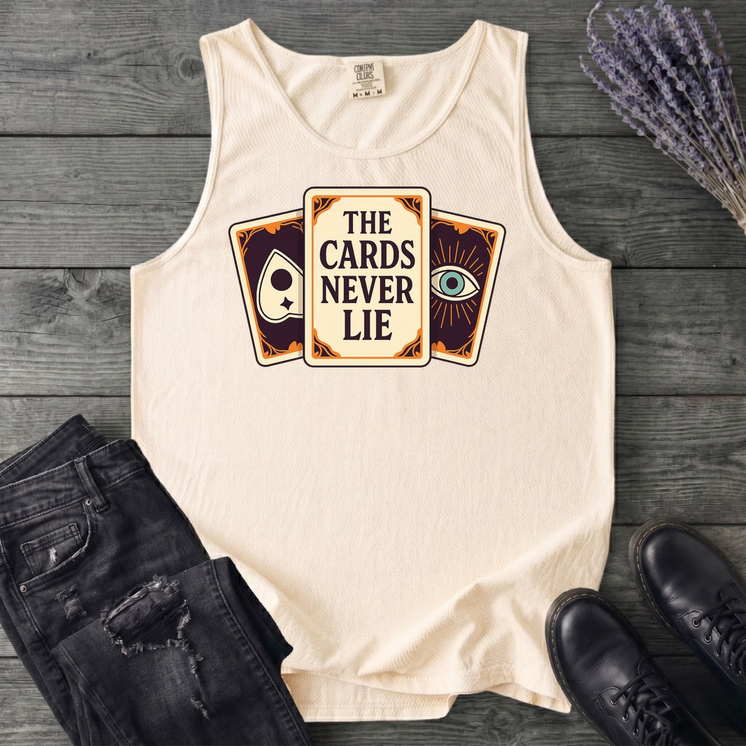 The Cards Never Lie Tank Top