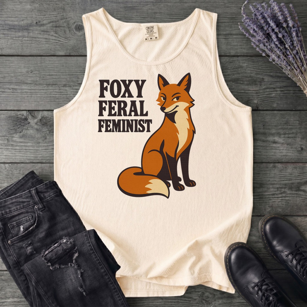 Foxy Feral Feminist Tank Top