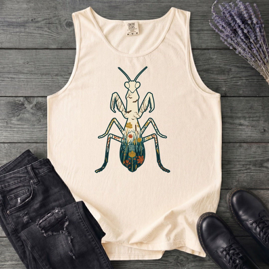 Mantis Silhouette Tank Top