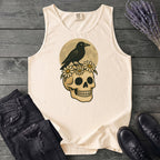 Crow On Skull Tank Top