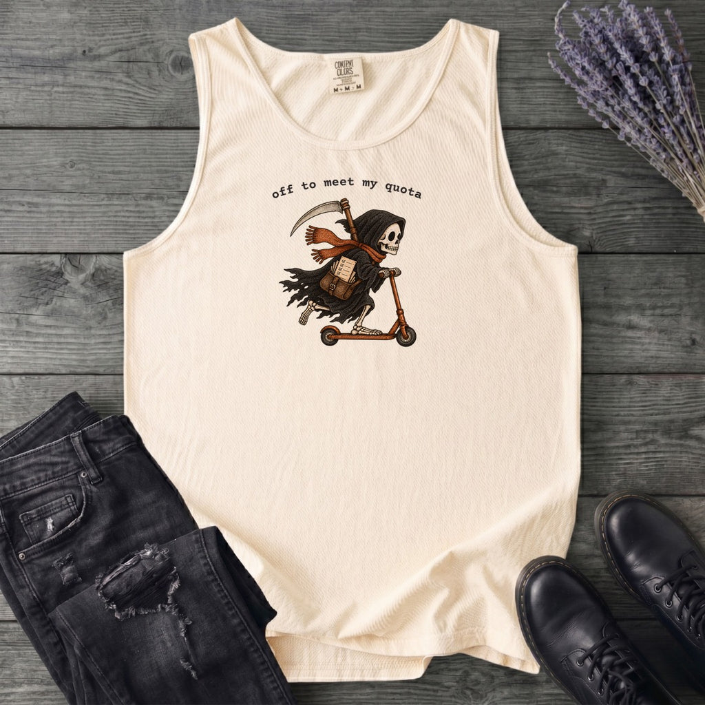 Off To Meet My Quota Tank Top