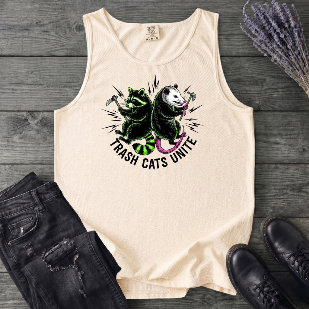 Trash Cats Unite Tank Top