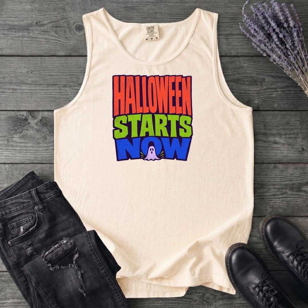 Halloween Starts Now Tank Top