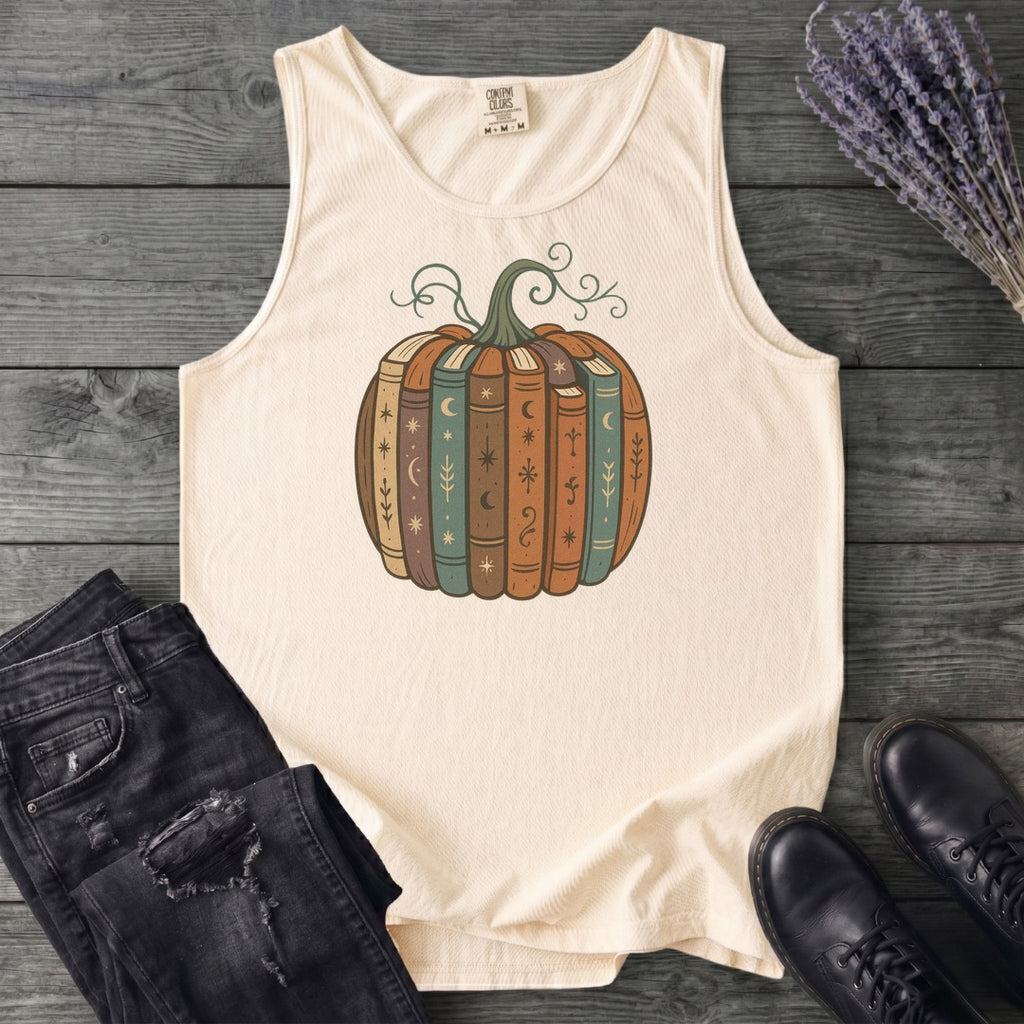 Pumpkin Books Tank Top