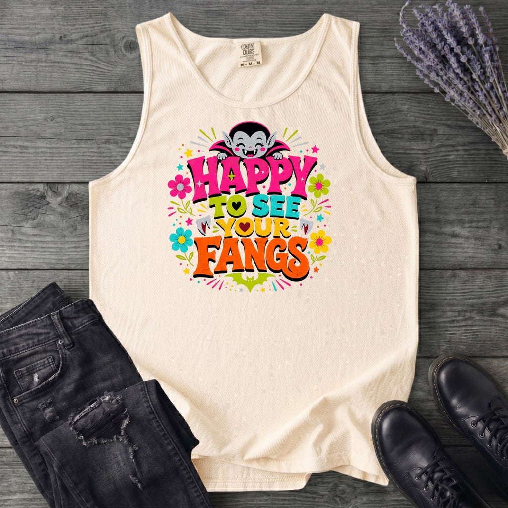 Happy To See Your Fangs Tank Top