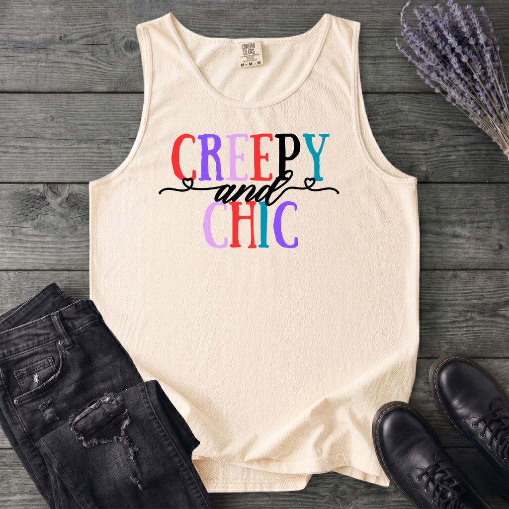 Creepy And Chic Tank Top