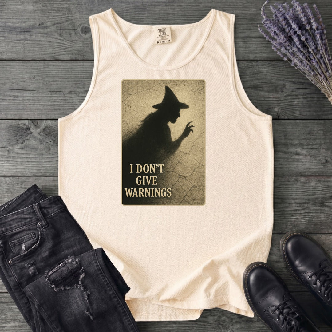 No Warnings Tank Top