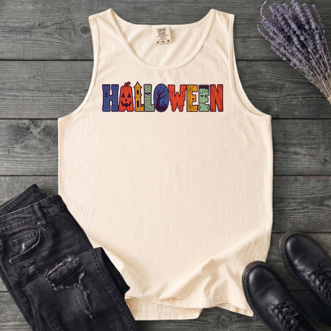 Halloween Icons Tank Top