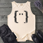 Negative Space Ghost Tank Top