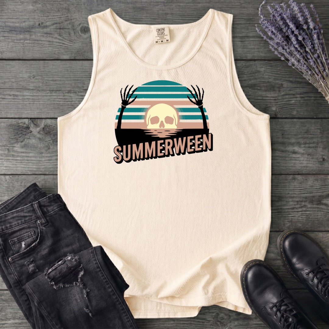 Summerween Skull Tank Top