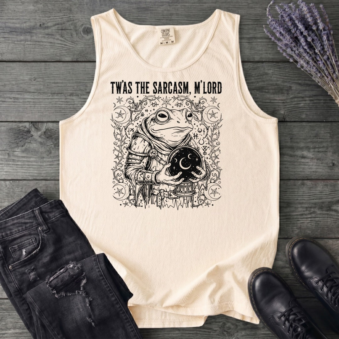 Twas The Sarcasm Frog Tank Top