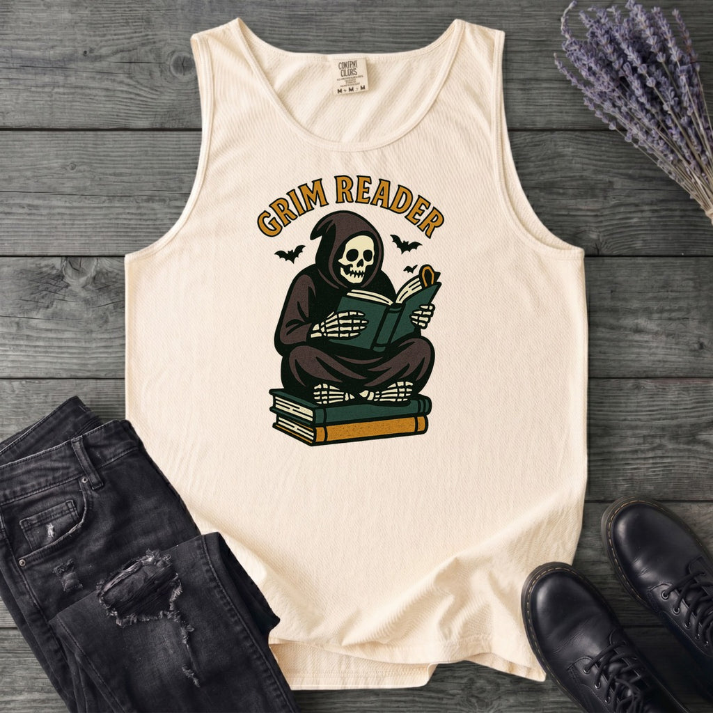 Grim Reader Tank Top