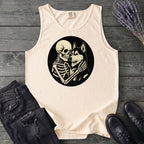 Skeleton Husky Hug Tank Top